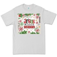 Dove Grey christian christmas  jesus the reason Premium Tee - MaliasSmallBusiness