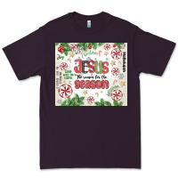 Plum christian christmas  jesus the reason Premium Tee - MaliasSmallBusiness