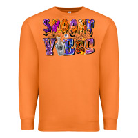 Carrot Spooky Vibes Premium Sweatshirt - CowhideDigitalArt