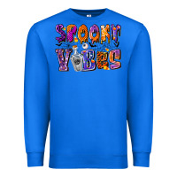 True Royal Spooky Vibes Premium Sweatshirt - CowhideDigitalArt