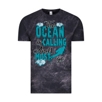 Cloud Black The Ocean Is Calling Vintage Tee - Bettercallsaul