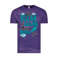 Cloud Purple The Ocean Is Calling Vintage Tee - Bettercallsaul