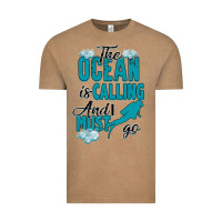 Vintage Coffee The Ocean Is Calling Vintage Tee - Bettercallsaul