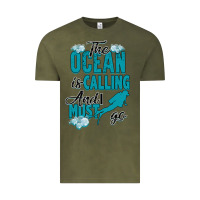 The Ocean Is Calling Vintage Tee | Teevron