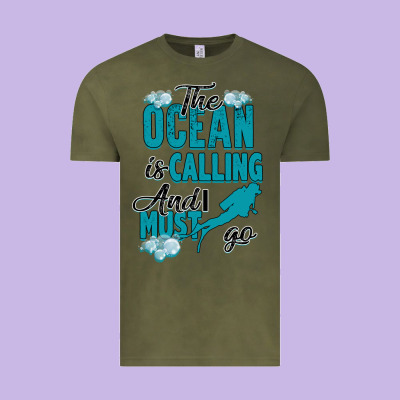 The Ocean Is Calling Vintage Tee Designed By Bettercallsaul