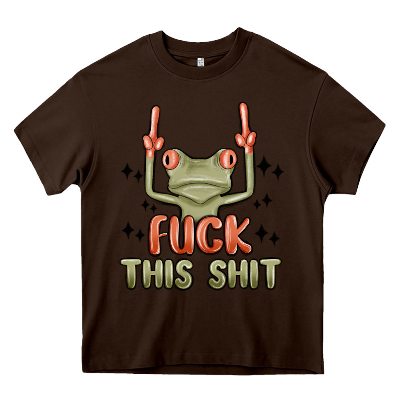 Fuck This Shit Heavy Core Tee by MaliasSmallBusiness | Teevron