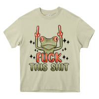Mossy fuck this shit Heavy Core Tee - MaliasSmallBusiness