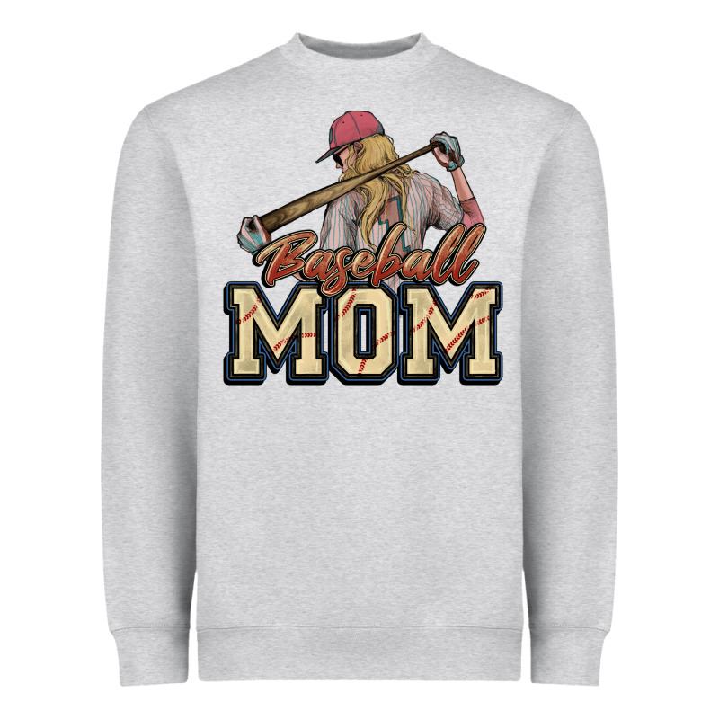 Baseball Mom Heavyweight Sweatshirt by HowdyJamesFarm | Teevron