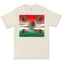 Bone Mexican Flag Premium Tee - RanaPortraitStore