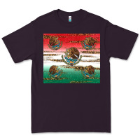 Plum Mexican Flag Premium Tee - RanaPortraitStore