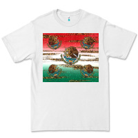 White Mexican Flag Premium Tee - RanaPortraitStore