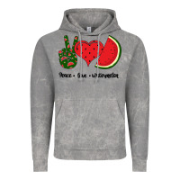 Cloud Rock Peace Love Watermelon Vintage Hoodie - Bettercallsaul
