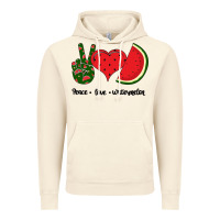 Vintage Artic Peace Love Watermelon Vintage Hoodie - Bettercallsaul