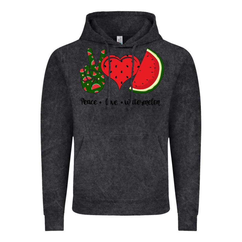 Peace Love Watermelon Vintage Hoodie by Bettercallsaul | Teevron