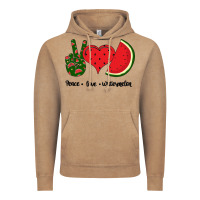 Vintage Coffee Peace Love Watermelon Vintage Hoodie - Bettercallsaul