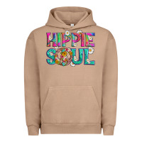 Pigment Burro hippie soul with tie dye and flowers Urban Hoodie - Artiststas
