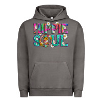 Pigment Tornado hippie soul with tie dye and flowers Urban Hoodie - Artiststas