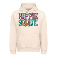Sandshell hippie soul with tie dye and flowers Urban Hoodie - Artiststas
