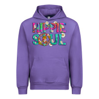 Tulip hippie soul with tie dye and flowers Urban Hoodie - Artiststas