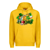 Lemon lucky teacher St. Patricks Day Premium Hoodie - FaDigitalArtStudio