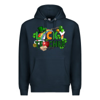 Navy lucky teacher St. Patricks Day Premium Hoodie - FaDigitalArtStudio