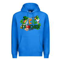 True Royal lucky teacher St. Patricks Day Premium Hoodie - FaDigitalArtStudio
