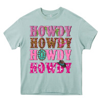 Arona pink howdy howdy howdy Heavy Core Tee - NancyCooperArtShop