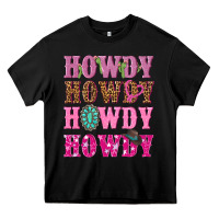 Black pink howdy howdy howdy Heavy Core Tee - NancyCooperArtShop