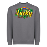 Storm Lucky St. Patrick's Day Heavyweight Sweatshirt - HowdyJamesFarm