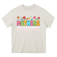 Cream mothers are like flowers Heavy Core Tee - JahusDesignShop