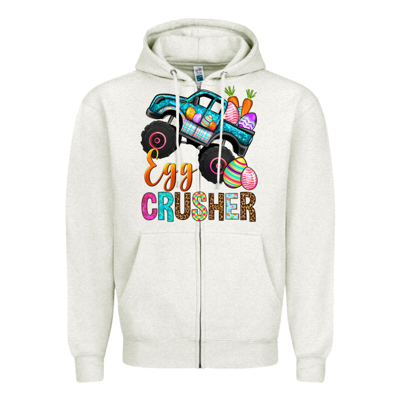 Egg Crusher Zipper Hoodie by BundleAndBundleShop | Teevron