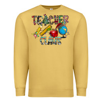 Antique Gold Teacher Calus Premium Sweatshirt - CowhideDigitalArt