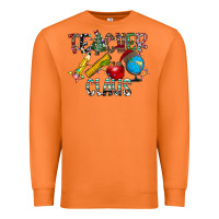Carrot Teacher Calus Premium Sweatshirt - CowhideDigitalArt