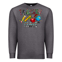 Charcoal Heather Teacher Calus Premium Sweatshirt - CowhideDigitalArt