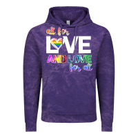 Cloud Purple All For Love And Love For All Vintage Hoodie - Bettercallsaul