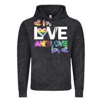 Vintage Black All For Love And Love For All Vintage Hoodie - Bettercallsaul