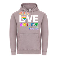 Vintage Zinc All For Love And Love For All Vintage Hoodie - Bettercallsaul