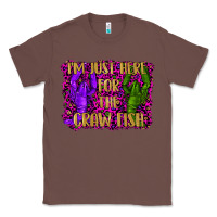 Chestnut mardi gras i'm just here for the craw fish with lobster Classic Tee - RanaPortraitStore