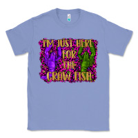Colony Blue mardi gras i'm just here for the craw fish with lobster Classic Tee - RanaPortraitStore