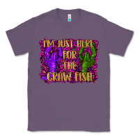 Lavender mardi gras i'm just here for the craw fish with lobster Classic Tee - RanaPortraitStore