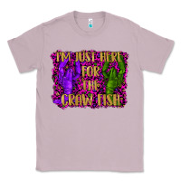 Lilac mardi gras i'm just here for the craw fish with lobster Classic Tee - RanaPortraitStore