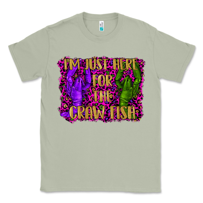 Mardi Gras I'm Just Here For The Craw Fish With Lobster Classic Tee by RanaPortraitStore | Teevron