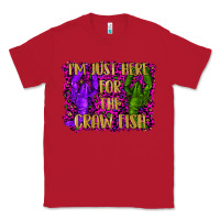 Red mardi gras i'm just here for the craw fish with lobster Classic Tee - RanaPortraitStore