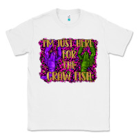 White mardi gras i'm just here for the craw fish with lobster Classic Tee - RanaPortraitStore