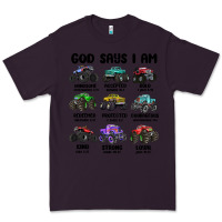 Plum god says i am Premium Tee - MaliasSmallBusiness