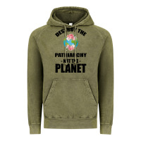 Vintage Olive Destroy the patriarchy not the planet Vintage Hoodie - Bettercallsaul
