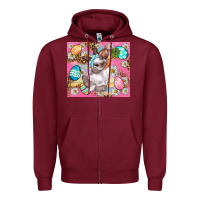 Burgundy Easter Bunny And Egg With Leopard Pattern Tumbler Zipper Hoodie - BundleAndBundleShop