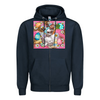 Navy Easter Bunny And Egg With Leopard Pattern Tumbler Zipper Hoodie - BundleAndBundleShop