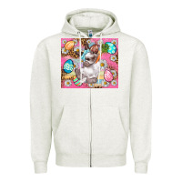 Oatmeal Heather Easter Bunny And Egg With Leopard Pattern Tumbler Zipper Hoodie - BundleAndBundleShop