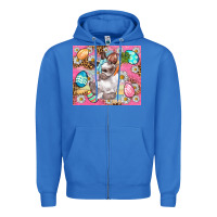 True Royal Easter Bunny And Egg With Leopard Pattern Tumbler Zipper Hoodie - BundleAndBundleShop